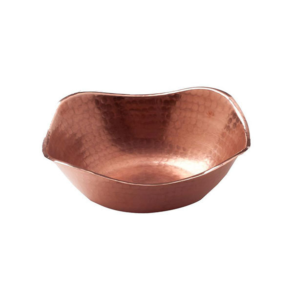 Copper Flat Earth Bowl Image 1