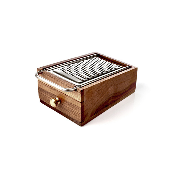 Walnut Cheese Grater Image 1