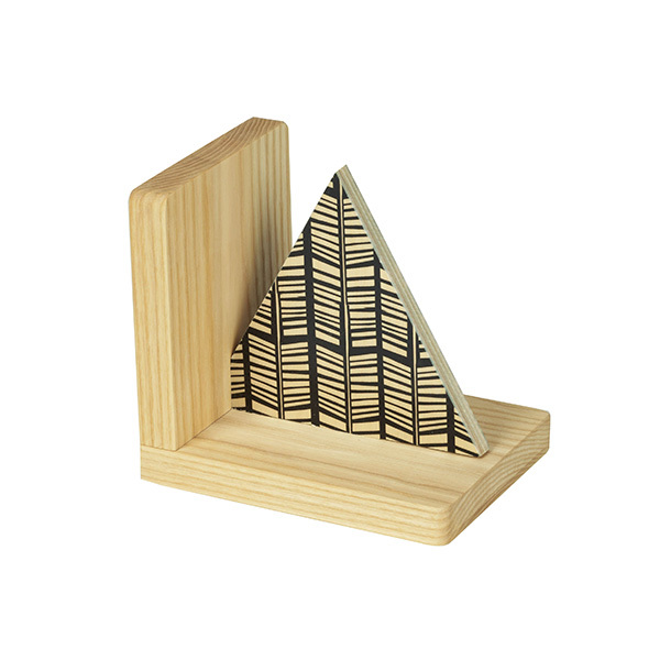 Birch Wood Bookend Image 1